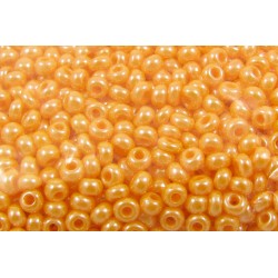 ROUND ROCAILLES  11/0 Opaque Luster Orange 98110 ROUND ROCAILLES  11/0 Opaque Luster Orange 98110