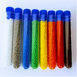 ROUND ROCAILLES 11/0 Set 8 Colours Opaque 50gr ROUND ROCAILLES 11/0 Set 8 Colours Opaque 50gr