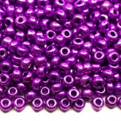ROUND ROCAILLES lilac metallic  18328 11/0 ROUND ROCAILLES lilac metallic  18328 11/0