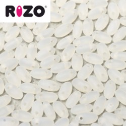RIZO ® 2,5 X 6 MM WHITE OPAL MATTE RIZO ® 2,5 X 6 MM WHITE OPAL MATTE