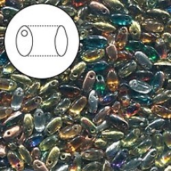 РИЗО 2,5 X 6 MM TRANSPARENT VACUUM MIX  РИЗО 2,5 X 6 MM TRANSPARENT VACUUM MIX