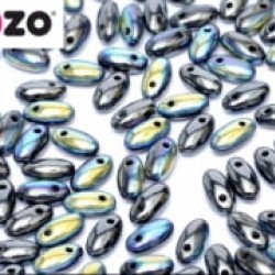 RIZO ® 2,5 X 6 MM Jet AB(black RAINBOW) RIZO ® 2,5 X 6 MM Jet AB(black RAINBOW)