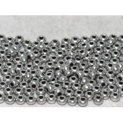 ROUND ROCAILLES  6/0 silver colour 01700 - 50gr ROUND ROCAILLES  6/0 silver colour 01700 - 50gr