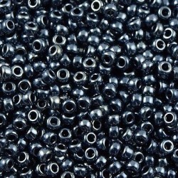ROUND ROCAILLE 11/0 Metallic Gunmetal 451 ROUND ROCAILLE 11/0 Metallic Gunmetal 451