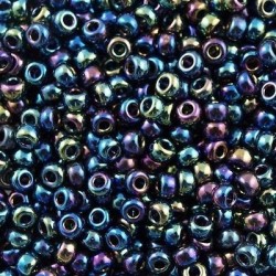 ROUND ROCAILLE 11/0 Opaque Rainbow 455 ROUND ROCAILLE 11/0 Opaque Rainbow 455