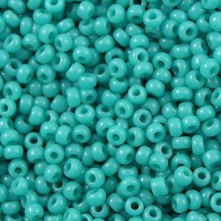 ROUND ROCAILLE 8/0 Opaque Turquoise 412 ROUND ROCAILLE 8/0 Opaque Turquoise 412