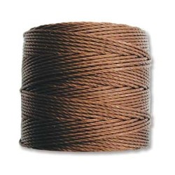 S-LON BEAD CORD TEX210 70m - BROWN S-LON BEAD CORD TEX210 70m - BROWN