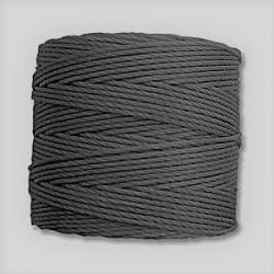S-LON BEAD CORD TEX210 70m - GREY S-LON BEAD CORD TEX210 70m - GREY