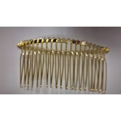 Hair Comb  Wire Gold Colour Hair Comb  Wire Gold Colour