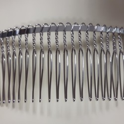 Hair Comb  Wire Silver Colour Hair Comb  Wire Silver Colour