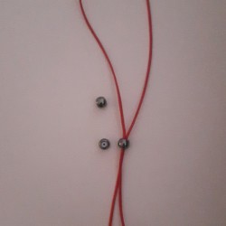 Brass Bead 6mm with Rubber Tube (Ideal for Holding 2 Cords of 1mm) Gun Metal Brass Bead 6mm with Rubber Tube (Ideal for Holding 2 Cords of 1mm) Gun Metal