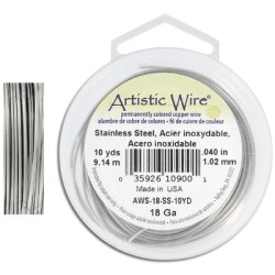 Stainless Steel 316L Wire 18 Ga 10yd Stainless Steel 316L Wire 18 Ga 10yd