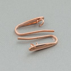 EARRING HOOKS Professional Stainless Steel Rose Gold EARRING HOOKS Professional Stainless Steel Rose Gold