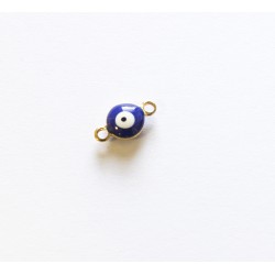 Eye Bead ( Nazar Boncuk charm) ø6 mm Stainless Steel gold - 316 L Eye Bead ( Nazar Boncuk charm) ø6 mm Stainless Steel gold - 316 L