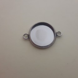 Base Connector 12/18 mm Stainless Steel - 316 L Base Connector 12/18 mm Stainless Steel - 316 L