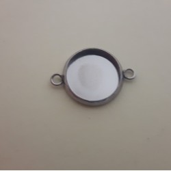 Base Connector 12/18 mm Stainless Steel - 316 L Base Connector 12/18 mm Stainless Steel - 316 L