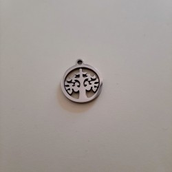 Tree Of Life 12 mm Stainless Steel - 316 L Tree Of Life 12 mm Stainless Steel - 316 L