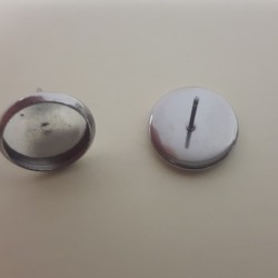 EARRING BASES 10 mm Stainless Steel EARRING BASES 10 mm Stainless Steel