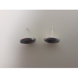 EARRING BASES 14 mm Stainless Steel EARRING BASES 14 mm Stainless Steel