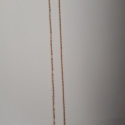 Chain 1.6 mm 50cm Gold Colour Chain 1.6 mm 50cm Gold Colour