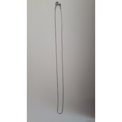 Chain Snake 1.2 mm 45 cm Rhodium Colour Chain Snake 1.2 mm 45 cm Rhodium Colour