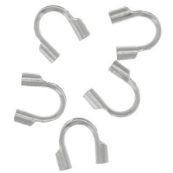 STAINLESS STEEL WIRE PROTECTOR 5 mm- 10 pcs. STAINLESS STEEL WIRE PROTECTOR 5 mm- 10 pcs.