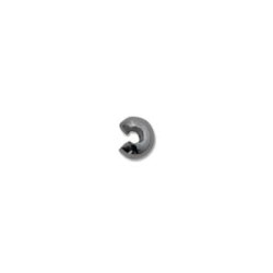 CRIMP COVER 4mm Black Oxyde - 10pcs CRIMP COVER 4mm Black Oxyde - 10pcs
