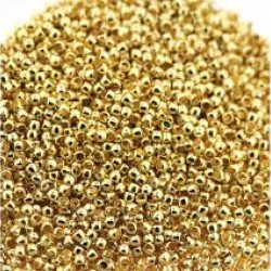 CRIMP BEAD STAINLESS STEEL gold colour 1,5mm 50pcs CRIMP BEAD STAINLESS STEEL gold colour 1,5mm 50pcs
