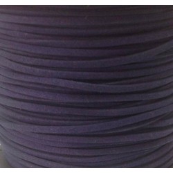 Artificial Suede Cord Dark Blue Flat 3mm ( 10m spool ) Artificial Suede Cord Dark Blue Flat 3mm ( 10m spool )