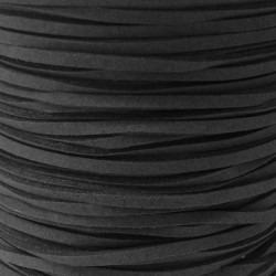 Artificial Suede Cord Gray Flat 3mm ( 10m spool ) Artificial Suede Cord Gray Flat 3mm ( 10m spool )