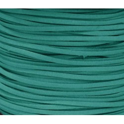 Artificial Suede Cord Turquoise Flat 3mm ( 10m spool ) Artificial Suede Cord Turquoise Flat 3mm ( 10m spool )