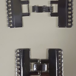 CLASP 9 STRANDS SILVER COLOUR CLASP 9 STRANDS SILVER COLOUR