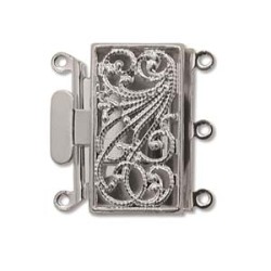 CLASP RECTANGULAR 13X22 mm 3 ROW CLASP RECTANGULAR 13X22 mm 3 ROW