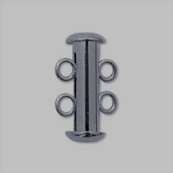MAGNETIC CLASP 2-STRAND Black Oxide 16mm  MAGNETIC CLASP 2-STRAND Black Oxide 16mm