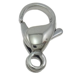 STAINLESS STEEL Lobster Clasp 11mm STAINLESS STEEL Lobster Clasp 11mm