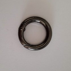 RING CLASP 20 mm GUNMETAL RING CLASP 20 mm GUNMETAL