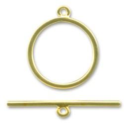 ЗАКОПЧАЛКА "T" 30 mm позлатена 24K ЗАКОПЧАЛКА "T" 30 mm позлатена 24K