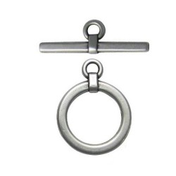 ЗАКОПЧАЛКА "T" 25 mm сребро антик ЗАКОПЧАЛКА "T" 25 mm сребро антик