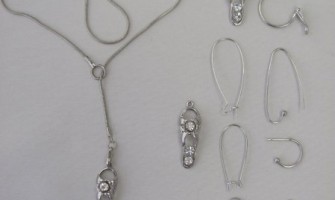Making earrings from ready ornaments - 2 Making earrings from ready ornaments - 2