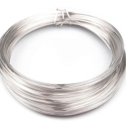 Semi Soft Wire Tarnish Resistant 0.5 mm Silver Plated 10 m Semi Soft Wire Tarnish Resistant 0.5 mm Silver Plated 10 m