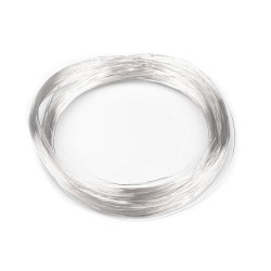 Медна тел 0,3mm- посребрена 10 м Медна тел 0,3mm- посребрена 10 м