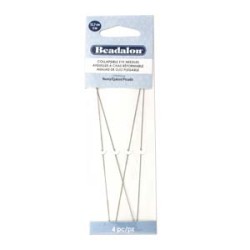 Beadalon Collapsible Eye Needle, 5 in (12.7 cm)- Medium, 1 pc Beadalon Collapsible Eye Needle, 5 in (12.7 cm)- Medium, 1 pc