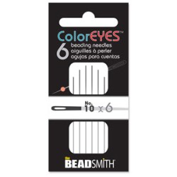 COLOREYES BEADING NEEDLE BLACK #10 6/CD COLOREYES BEADING NEEDLE BLACK #10 6/CD