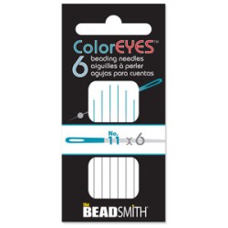 COLOREYES BEADING NEEDLE BLACK #11 6/CD COLOREYES BEADING NEEDLE BLACK #11 6/CD