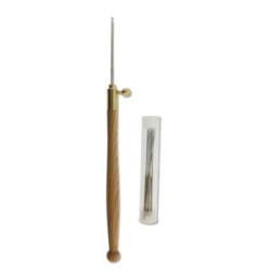 TAMBOUR 3-NEEDLE SET WOOD HANDLE TAMBOUR 3-NEEDLE SET WOOD HANDLE