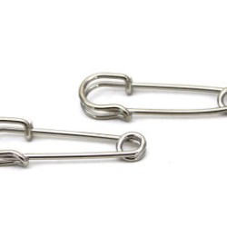 BROOCH SAFETY PIN  4 cm BROOCH SAFETY PIN  4 cm