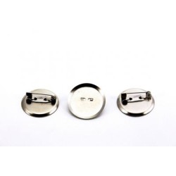 BROOCH PIN- 20 mm / base: 25mm BROOCH PIN- 20 mm / base: 25mm