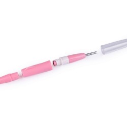 Felt Perforator Pen With 3 Needles/ Pink Felt Perforator Pen With 3 Needles/ Pink