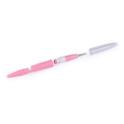 Felt Perforator Pen With 3 Needles/ Pink Felt Perforator Pen With 3 Needles/ Pink