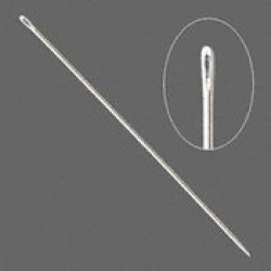 Long beading needle 0.6 mm Diam-1 pc.  Long beading needle 0.6 mm Diam-1 pc.